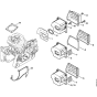 Muffler Assembly for Stihl 036QS