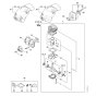 Crankcase Assembly for Stihl MS182
