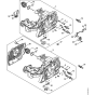 Engine Housing & Chain Tensioner
