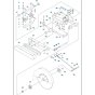 Cutter Arm Assembly for MS 610 G