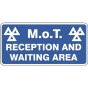 Mot Reception & Wait 3mm Foamex