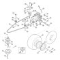 Gearbox, Wheel & Clutch for Mowers
