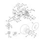 Gearbox, Wheel, Clutch for Mowers