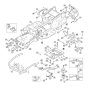 Frame for Stihl/Viking MT 6112.1 ZL