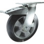 Rubber Tyre Braked Castor