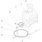 Water Tank Assembly for Norton Clipper CFP14W-P Plate Compactor