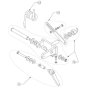 Pivot Head Assembly for Norton Clipper CM352 Masonry Saw