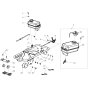 Fuel Tank, Handle Assembly for Norton Clipper CR16 Trench Rammer