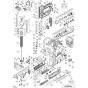 Hikoki NP18DSAL Main Assembly