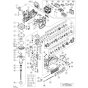 Main Assembly for Hikoki NT1850DBSL