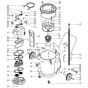 Numatic WVD1800DH Assembly