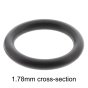 O-ring 10.82mm ID x 1.78mm CS x 14.38mm OD CS Nitrile 70 ShA