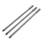 PZ2 Bit 157mm Screwdriver Bits 3pc for Makita BFR550, BFR6843 Screwdrivers - OEM No. P-67773