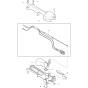 Lever Assembly for Makita ETR2500