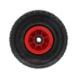 260mm Dia Polypropylene Centre with Roller Bearing & Pneumatic Wheel Only