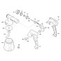 Spray Pistol Assembly