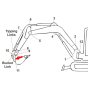 40mm Position 11 Pin fits Kubota KX101-3 Mini Excavator