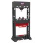 Premier Air/Hydraulic Press 50tonne Floor Type with Sliding Ram and Foot Pedal Sealey Part No. PPF501