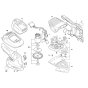 Cordless Multi Sander Assembly