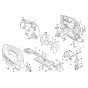 Bosch PST 18 LI Jigsaw Assembly