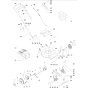 Flymo QUICKSILVER 4546SDH Assembly