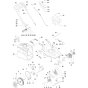 Flymo QUICKSILVER 5160HW Assembly