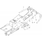 Chassis Frame for Husqvarna R316