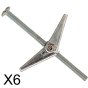 Spring Toggle M5 x 80mm Pack of 6 by Rawlplug - R-S1-SPO5080/6
