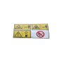 Caution Label for Robin EH12, EH17 Engine - OEM No. 073-20044-50