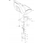 Seat Assembly for Husqvarna RC 320Ts