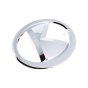 Emblem (K Symbol) for Kubota KX018-4, KX033-4 Mini Excavator - OEM No. RC411 57220
