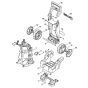 Chassis for Stihl RE 130 PLUS