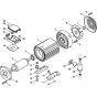 Electric Motor Assembly for Stihl RE521