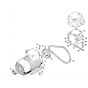 Electric Motor for Stihl RE640W