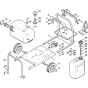 Chassis Assembly for Stihl RE830W
