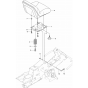 Seat Assembly for Husqvarna