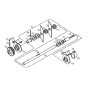 Blade Wheel Assembly for RL 455 B