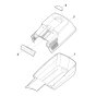 Grass Catcher Bag for Stihl RM 253.0