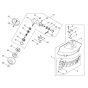 Gear Case & Shield for ECHO RM-4300
