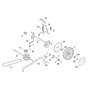 Rear Axle for Stihl RM 448.0 TX