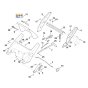 Frame for Stihl RM 545.1 T Mower