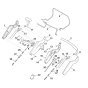 Handle Upper Part for Stihl Mower