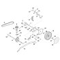 Shaft & Gear Box for Stihl RM 650.0 VE