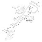 Handle Lower Part for Stihl Mower
