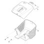 Grass Catcher Bag for Stihl RM 248.3 T