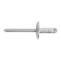 Aluminium Multi-Grip Rivet Large Flange 4.8 x 27mm Pack of 100 Sealey Part No. RM4827L
