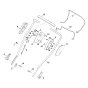 Handle Upper Part for Stihl Mower