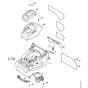 Housing, Hood for Stihl RMA 410 C
