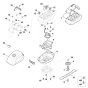 Engine & Blade Assembly for Stihl