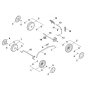 Chassis Assembly for Stihl RMA 443.3